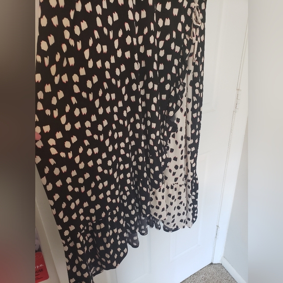 NWT Lane Bryant Polka Dot Wrap Dress 22/24 - Picture 3 of 6